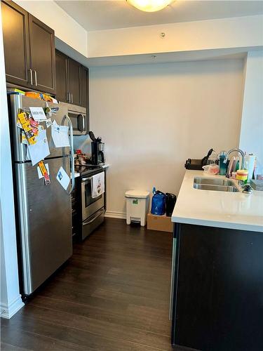 5020 Corporate Drive|Unit #313, Burlington, ON - Indoor Photo Showing Kitchen With Double Sink