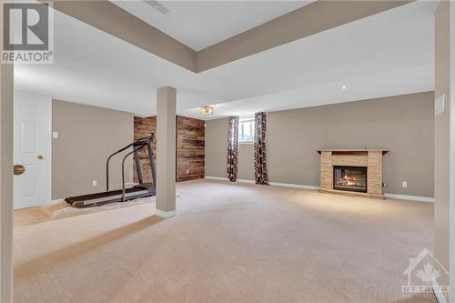 69 Chanonhouse Drive, Ottawa, ON - Indoor With Fireplace