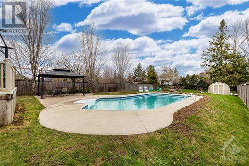 69 Chanonhouse Drive, Ottawa, ON - Outdoor With In Ground Pool
