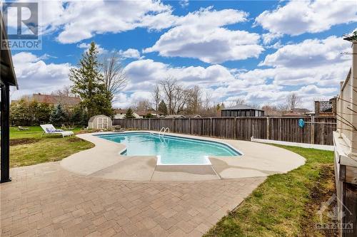 69 Chanonhouse Drive, Ottawa, ON - Outdoor With In Ground Pool