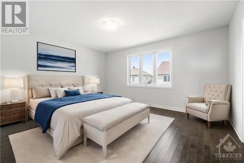 This photo has been virtually staged. - 138 Shallow Pond Place, Ottawa, ON - Indoor Photo Showing Bedroom