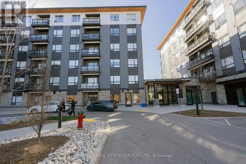 322 - 251 Northfield Drive E, Waterloo, ON - Outdoor With Balcony With Facade