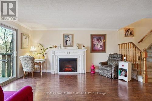 2 Birchshire Drive, Barrie, ON - Indoor Photo Showing Living Room With Fireplace