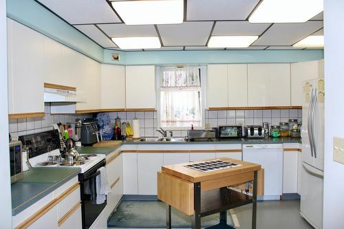 3152 Highway 6, Slocan Park, BC - Indoor Photo Showing Kitchen With Double Sink
