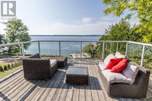 31 Bay St, Oro-Medonte, ON - Outdoor With Body Of Water With Deck Patio Veranda With View With Exterior
