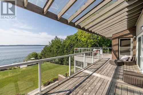 31 Bay St, Oro-Medonte, ON - Outdoor With Body Of Water With Deck Patio Veranda With Exterior