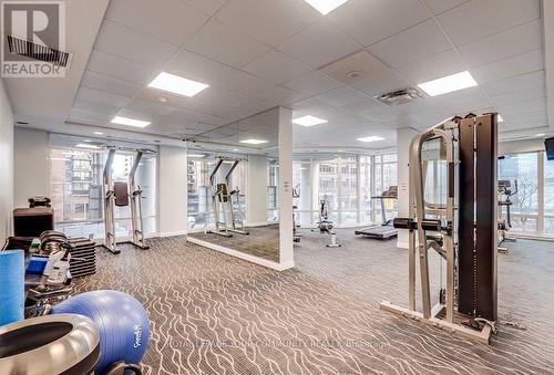 #1002 -1121 Bay St, Toronto, ON - Indoor Photo Showing Gym Room