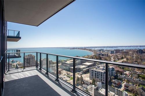 2007 James Street|Unit #2103, Burlington, ON - Outdoor With Body Of Water With Balcony With View With Exterior