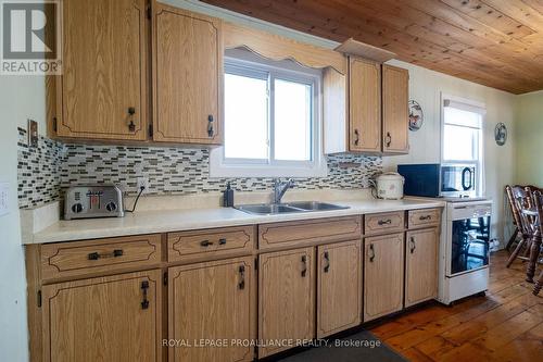 70 Haig'S Island Road, Trent Hills, ON - Indoor Photo Showing Kitchen With Double Sink