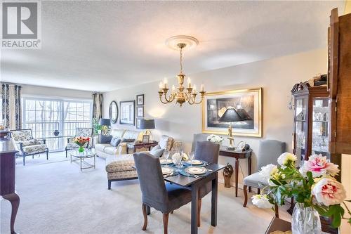 Dining + living room view ... - 19 John Street E Unit#203, Perth, ON - Indoor
