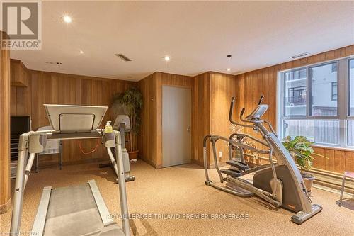 #702 -95 Base Line Rd W, London, ON - Indoor Photo Showing Gym Room