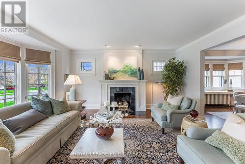 74 Lascelles Boulevard, Toronto, ON - Indoor Photo Showing Living Room With Fireplace