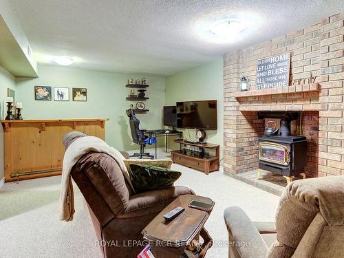 117 Birch Grve, Shelburne, ON - Indoor With Fireplace