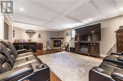 37 Lakeridge Trail, Beachburg, ON - Indoor Photo Showing Living Room With Fireplace