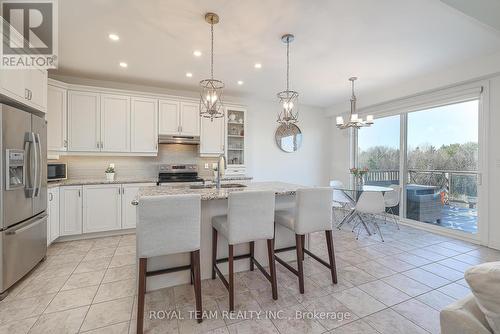 227 Frederick Curran Lane, Newmarket, ON - Indoor Photo Showing Kitchen With Upgraded Kitchen
