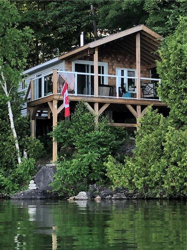 99 Teddy Bear Lane, South Bruce Peninsula, ON - Outdoor With Body Of Water With Deck Patio Veranda