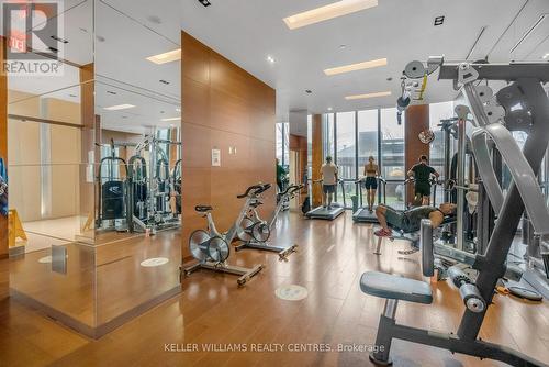 3105 - 5 Valhalla Inn Road, Toronto, ON - Indoor Photo Showing Gym Room