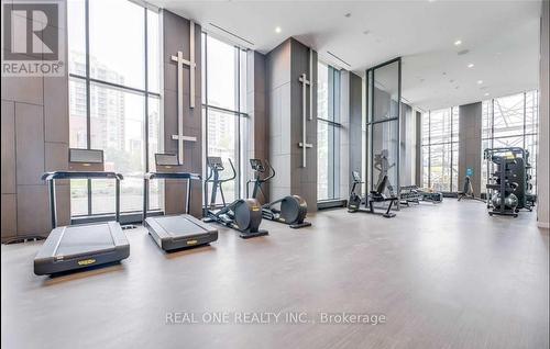 #104 -15 Holmes Ave, Toronto, ON - Indoor Photo Showing Gym Room