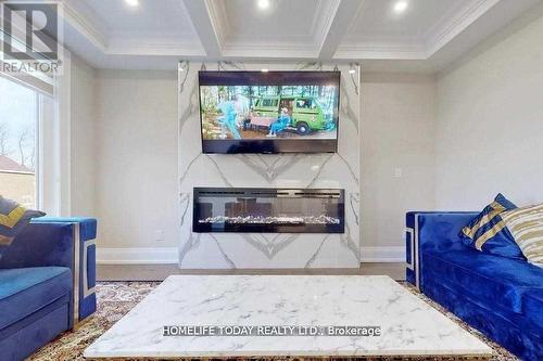20 Chatterton Boulevard, Toronto, ON - Indoor With Fireplace