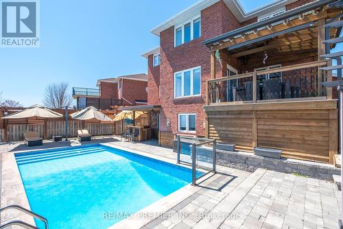 36 Pace Crescent, Bradford West Gwillimbury, ON - Outdoor With In Ground Pool With Deck Patio Veranda