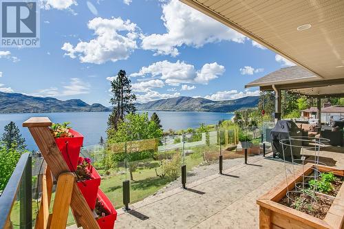 5857 Vicary Road, Peachland, BC - Outdoor With Body Of Water With Deck Patio Veranda With View