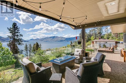 5857 Vicary Road, Peachland, BC - Outdoor With Body Of Water With Deck Patio Veranda