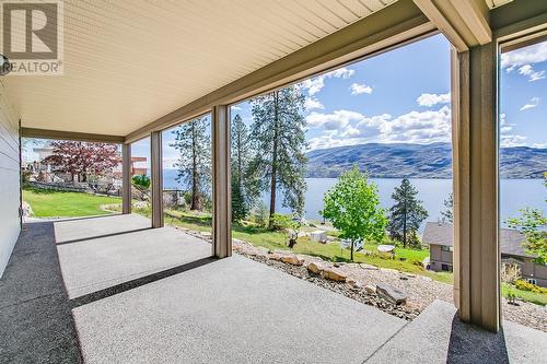 5857 Vicary Road, Peachland, BC - Outdoor With Body Of Water With Deck Patio Veranda With Exterior