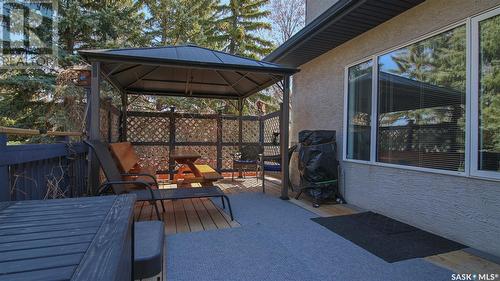 3566 Waddell Crescent E, Regina, SK - Outdoor With Deck Patio Veranda With Exterior