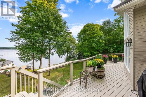 1011 Sugar Bush Rd, Lake Of Bays, ON - Outdoor With Body Of Water With Deck Patio Veranda With Exterior