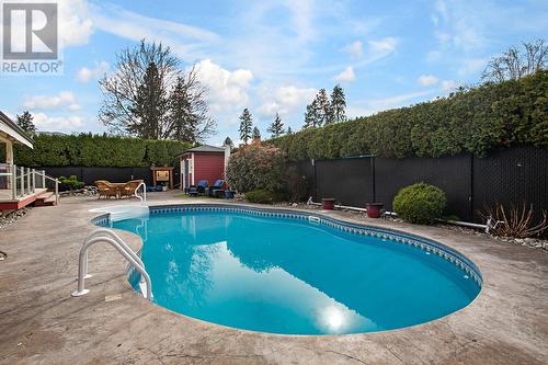 4360 Bray Street, Kelowna, BC - Outdoor With In Ground Pool With Backyard