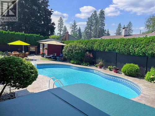 4360 Bray Street, Kelowna, BC - Outdoor With In Ground Pool With Backyard