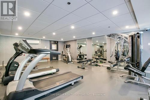 #1101 -65 Southport St, Toronto, ON - Indoor Photo Showing Gym Room