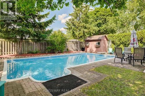 15 Deanewood Cres, Toronto, ON - Outdoor With In Ground Pool With Backyard