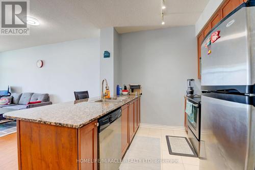 #2807 -3525 Kariya Dr, Mississauga, ON - Indoor Photo Showing Kitchen With Double Sink