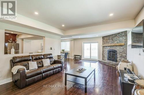 5400 Third Line, New Tecumseth, ON - Indoor Photo Showing Living Room With Fireplace
