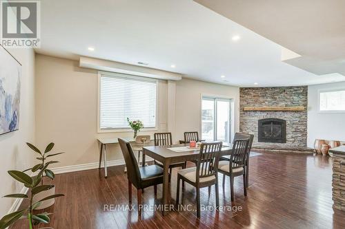 5400 Third Line, New Tecumseth, ON - Indoor Photo Showing Dining Room With Fireplace
