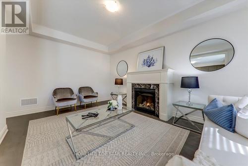 207 Wesmina Avenue, Whitchurch-Stouffville, ON - Indoor Photo Showing Living Room With Fireplace