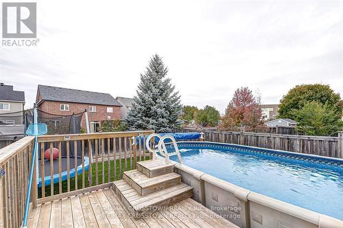 56 The Queensway, Barrie, ON - Outdoor With Above Ground Pool With Deck Patio Veranda
