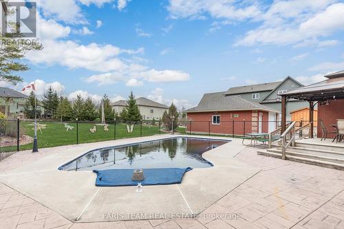 23 Bourgeois Beach Rd, Tay, ON - Outdoor With In Ground Pool