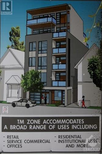 Potential Development Plan on File - 218 Main Street, Ottawa, ON -  With Facade