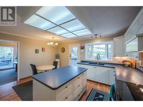 3808 Forsyth Drive, Penticton, BC - Indoor Photo Showing Kitchen With Double Sink