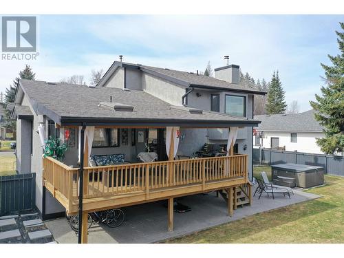 114 Lowe Street, Quesnel, BC - Outdoor With Deck Patio Veranda