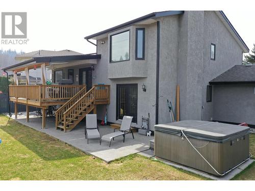 114 Lowe Street, Quesnel, BC - Outdoor With Deck Patio Veranda With Exterior