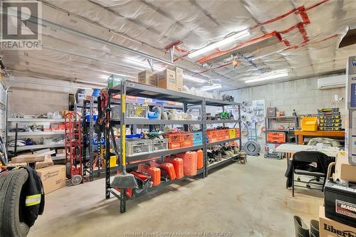 12133 Riverside Drive, Tecumseh, ON - Indoor Photo Showing Garage