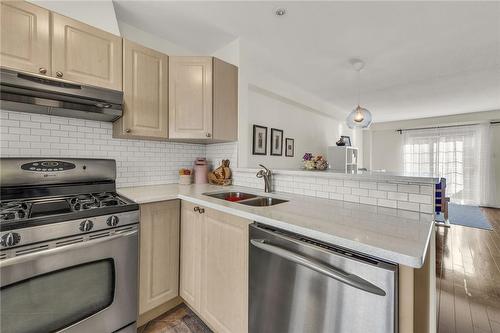 437 8 Highway|Unit #13, Stoney Creek, ON - Indoor Photo Showing Kitchen With Double Sink