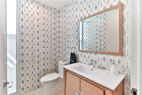 Powder Room - 1427 Birch Avenue, Burlington, ON - Indoor Photo Showing Bathroom