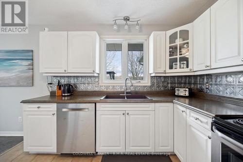 187 King St E, Cramahe, ON - Indoor Photo Showing Kitchen With Double Sink