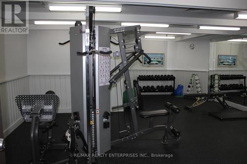 #2312 -1333 Bloor St, Mississauga, ON - Indoor Photo Showing Gym Room