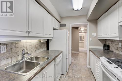 #2312 -1333 Bloor St, Mississauga, ON - Indoor Photo Showing Kitchen With Double Sink