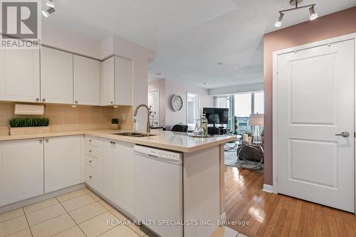 1405 - 235 Sherway Gardens Road, Toronto, ON - Indoor Photo Showing Kitchen With Double Sink
